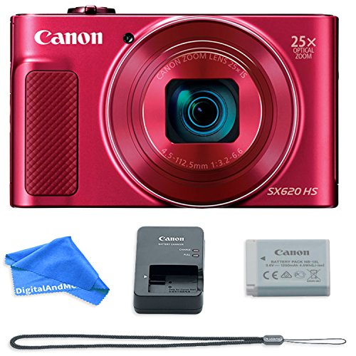 Canon-PowerShot-SX620-Digital-Camera-w25x-Optical-Zoom-Wi-Fi-NFC-Enabled-Red