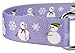 Country Brook Petz - Snowman Martingale Dog Collar - Christmas Collection Featuring Festive Designs (1 Inch, Medium)