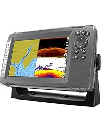 Lowrance HOOK2   Localizador de peces con transductor SplitShot y tarjeta de mapa US Canada Navionics+, 7 pulgadas