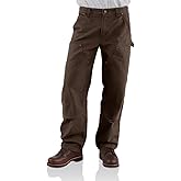 Carhartt Men's Loose Straight Washed Duck Double-Front Dungaree