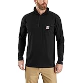 Carhartt Men's 104255 Force® Relaxed Fit Quarter Zip Pocket T-Shirt