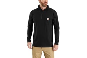 Carhartt Men's 104255 Force® Relaxed Fit Quarter Zip Pocket T-Shirt