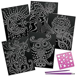 Nebulous Stars Scratch & Sketch, Scratch Art Set