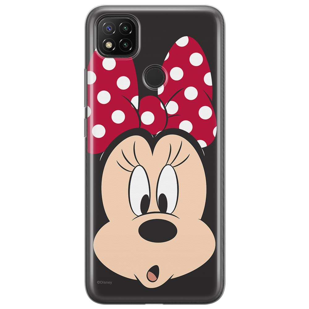 ERT GROUP mobile phone case for Xiaomi REDMI 9C original and officially Licensed Disney pattern Minnie 054 optimally adapted to the shape of the mobile phone, case made of TPU