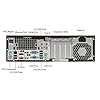 HP EliteDesk 800 G1 SFF Quad Core i5-4570 3.20GHz 8GB 128GB-SSD DVDRW WiFi Windows 10 Professional Desktop PC Computer…