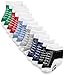 Nuby Baby Boy Infant/Newborn 6-Pack Sneaker Novelty Socks, 0-6 Months, Assorted