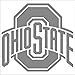 Rico Industries - Ohio State Buckeyes Chrome Window Graphic Decal (6