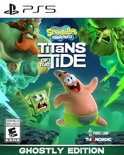 SpongeBob SquarePants: Titans of the Tide: Ghostly Edition - PlayStation 5 (Ama…