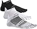 Injinji Run 2.0 Lightweight No Show Toe Socks 3 Pack (Black/Gray/White, Medium)