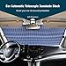 AUTOPDR Universal Car Retractable Windshield Sun Shade Auto Sun Shade Cover for Most car Trucks SUV UV Protection Front Windows