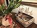 Kipod Fabric Jute Storage Basket - Compact For Toys, Clothing, Office, Closet organizer - Man, Woman, Boys and Girls - Grey