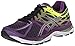 ASICS Women's Gel Cumulus 17 G TX Running Shoe, Plum/Onyx/Flash Yellow, 5.5 M US