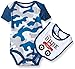 BON BEBE Baby Boys' 2 Piece Bodysuit and Bib Set