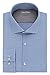 Calvin Klein Men's Xtreme Slim Fit Gingham, Pacific, Large/16-16.5/32/3