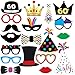 60th Birthday Photo Booth Party Props - 40 Pieces - Funny 60th Birthday Party Supplies, Decorations and Favors