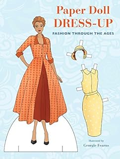 paper dress up doll books