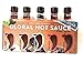 Modern Gourmet Global Hot Sauce To Go! 5-1.6oz Bottles! Hot Sauces From Around The World!