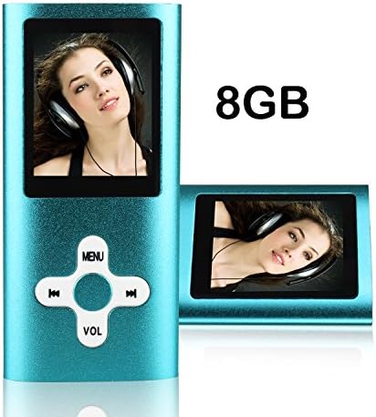 Vontac MP3 Player 8GB Portable Music Player with FM Radio Voice Recorder Supporting MP3 WMA WAV