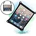 Cooper Bounce Strap [Rugged Silicon Carry Case] for Apple iPad Pro 12.9 (1st & 2nd Generation) 2015/2017 Only | Cover, Stand, Hand & Shoulder Strap (Black)