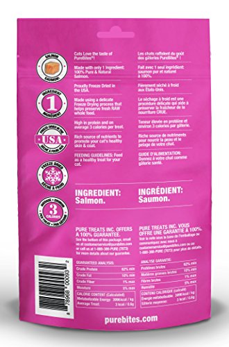 PureBites Salmon for Cats, 0.92oz / 26g - Value Size