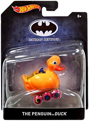Batman Returns The Penguin Duck Hot Wheels Die Cast Car 1:50 Scale