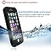 Eonfine iphone 6/6s Waterproof Case, Shockproof Protective Full-sealed Hard Cover with Clear Sound, Underwater IP68 Certificated Water Snow Dust Dirty Proof Case for iPhone 6/6s Black