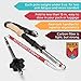 Tri-Fold Carbon Cork Trekking Poles/Sticks - Folding, Collapsible, Adjustable, and Ultralight - Perfect for Hiking, Walking, Backpacking and Snowshoeing