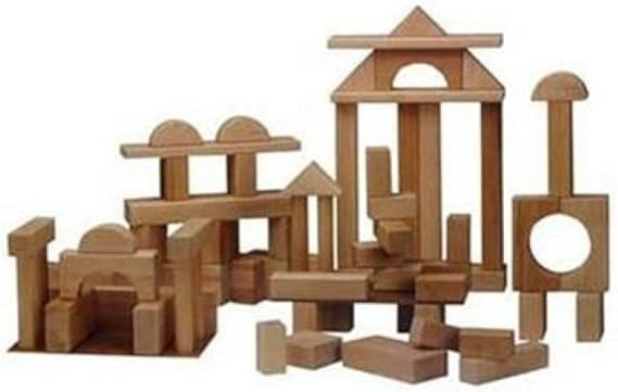 kidkraft 60 piece wooden block set