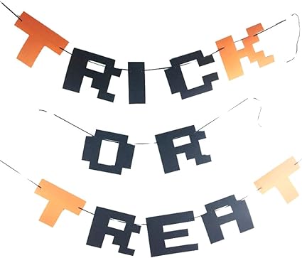 Amazon Com Bestoyard Happy Halloween Banners Trick Or Treat