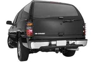 BLACK HORSE OFF ROAD Black Horse Tail Light Guards Semi-Glossy-Black Compatible with 2000-2006 Chevrolet Suburban 1500|2000-2006 Chevrolet Tahoe|2000-2006 GMC Yukon|2000-2006 GMC Yukon|2000-2006 GMC Yukon-7GJ15A