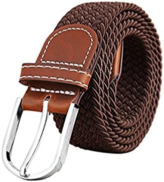 Acexy Braided Elastic Stretch Woven Belt Inlay Multi-Color Options