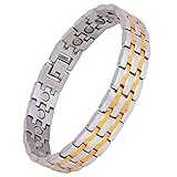 Fashionable 316L Stainless Steel Magnetic Therapy Bracelet For Joint and Arthritis