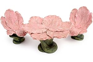 Marshall Home and Garden "Iris Table & Chairs" Miniature Fairy Garden Accessory #MG9