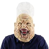 Xiao Chou Ri Ji Cosplay scary halloween costume party props Bloody nighthide fork monster mask