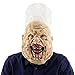 Xiao Chou Ri Ji Cosplay scary halloween costume party props Bloody nighthide fork monster mask