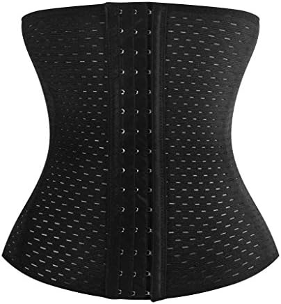 IWUXIA Waist Trainer Corset for Weight Loss, Breathable Waist Training Cincher