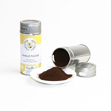Natur Vanillepulver 40g / gemahlene Vanille Schoten/vom Vanille Shop/ideal zum Backen und würzen