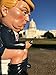 Toilet Donald Trump Doll Funny Realistic White Elephant Christmas Gag Gift - Free Engraving Upon Request