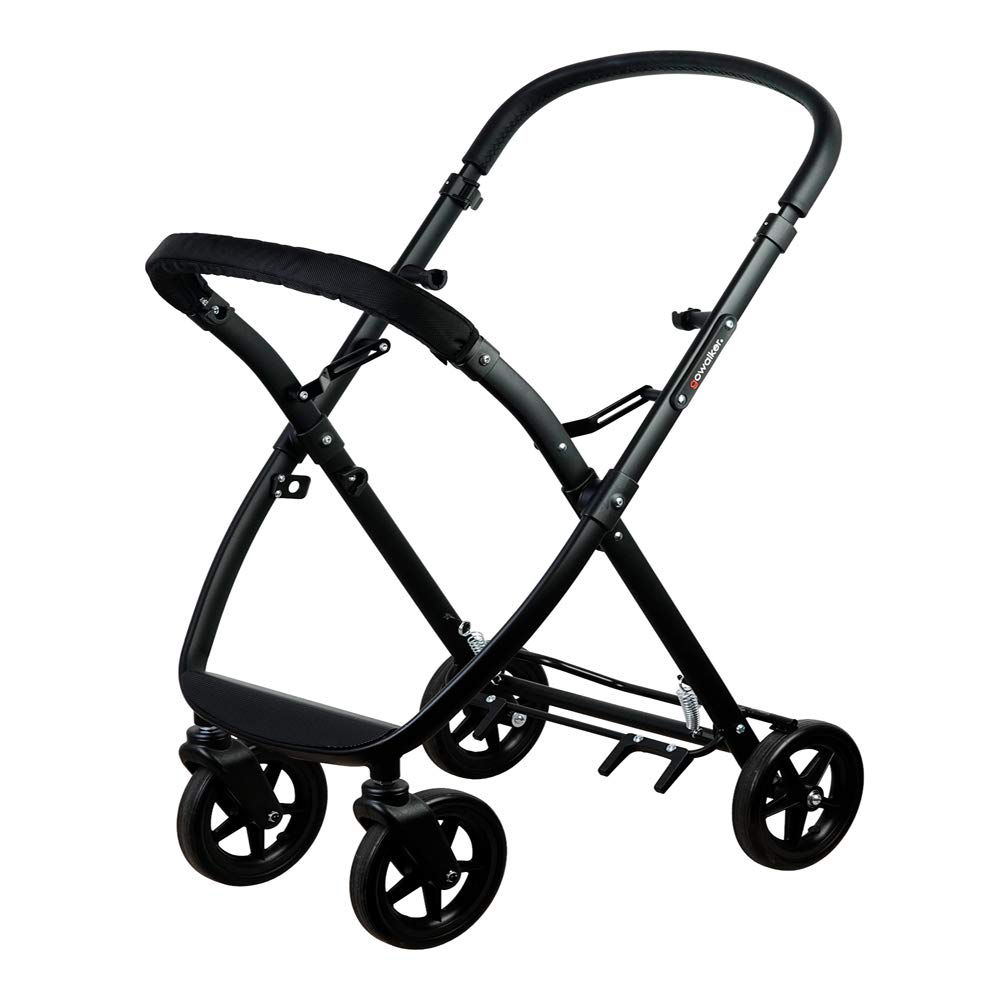 犬猫用 バギー B07k6bfbgb ペットカートホワイトフレーム単品 フレームのみバッグ別売り ペットカート ゴーウォーカー 軽量 ブラック ホワイト ブラック コンパクト カート 女性が喜ぶ Www Positionumber Com