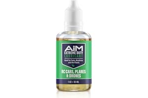 PlanetSafe Lubricants AiM RC Gear Grease - 1oz - Non Synthetic Lubricant Spray for RC Cars, Planes & Drones - Reduce Friction & Noise - Odorless - RC Oil & RC Grease for High RPMs - Made in The USA!