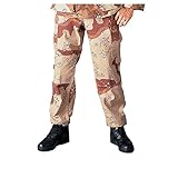 Camouflage Military BDU Pants, Army Cargo Fatigues