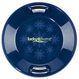 Lucky Bums Plastic Saucer Sled (Blue, 25-Inch Diameter)