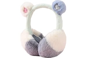 STARINGIRL Women Girls Winter Ear Muffs Warm Earmuffs Ear Cover Soft Plush Ear Muffs Plush Ear Warmers Outdoor Headband