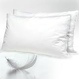 Casabella Duck Feather & Down Pillows UK Standard 48x74cm Hypoallergenic view 2