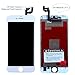 for iPhone 12 6.1 Inch LCD Digitizer Display 3D Touch Screen Replacement Full Complete Frame Assembly with Repair Tools Kit Waterproof Adhesive for A2111 A2223 A2221