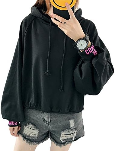 PSETANIX Women Hip Hop Pullovers Hoodies Fashion Loose Streetwear