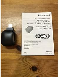 Adaptador de LAN inalámbrica Panasonic (Negro) dywl10 K dy wl10 k