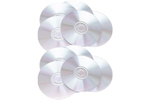Garneck 10Pcs Handmade DIY Painting Cds for Wall Decor, 2000S Room Aesthetic Party Supplies, Blank Discs for