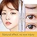 KOBWA Natural Invisible Double Eyelid Tape Stickers Cream, Waterproof Breathable Self-Adhesive Eyelid Lift Strip, Instant Eye Lift Without Surgery, Perfect for Uneven Droopy Hooded Eyelids