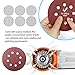 LEOBRO 72 PCS 5 Inch 8 Hole Hook and Loop Sandpaper Sanding Disc Sandpaper Sanding Sheets Assorted 40 60 80 180 240 320 Grits for Random Orbit Sander Shipping by FBA